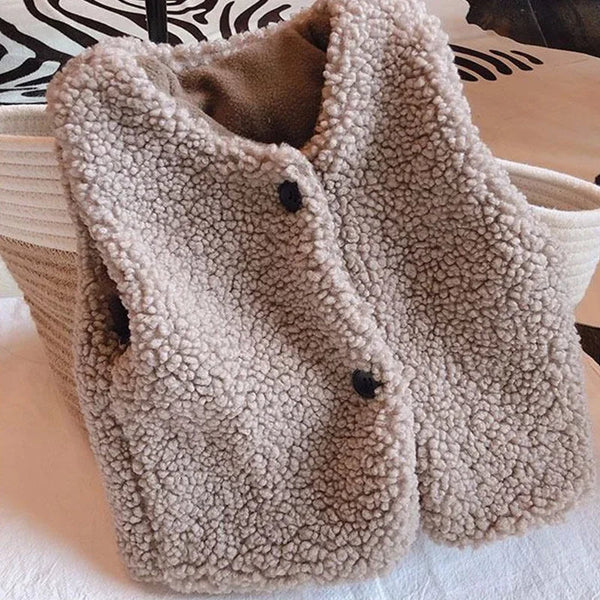 Supéria Kids Lamb Wool Winter Waistcoat