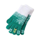 Supéria Festive Fleece Fingerless Gloves