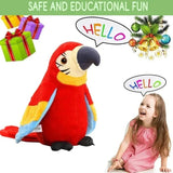 Supéria Talking Parrot Plush Toy