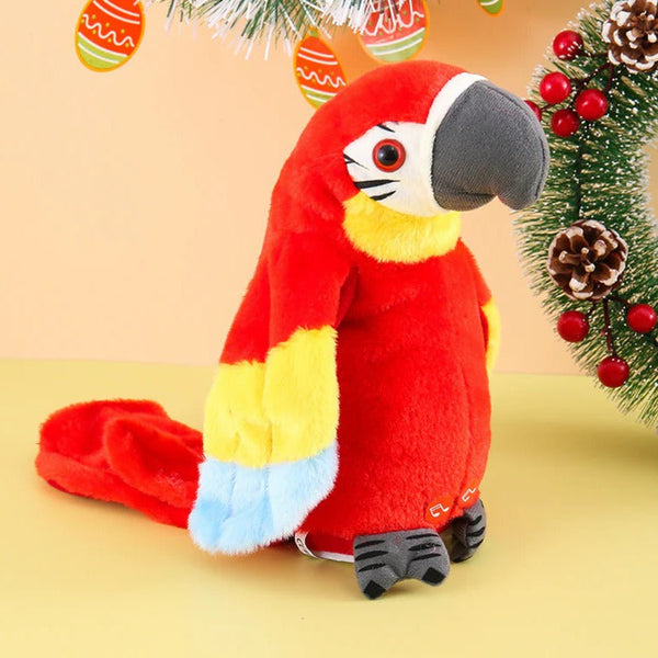 Supéria Talking Parrot Plush Toy
