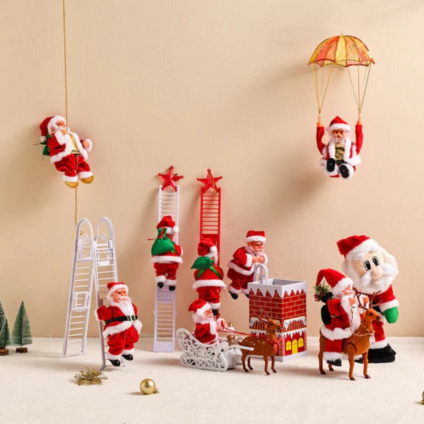 Supéria Climbing Santa Holiday Toy