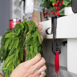Supéria Fireplace Stocking & Garland Hanger Set