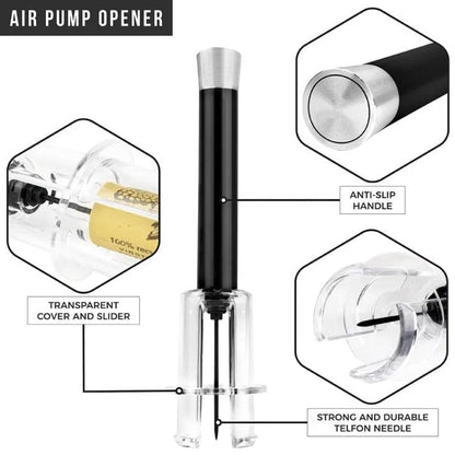 Supéria Air-Assist Wine Bottle Opener Set