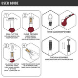 Supéria Air-Assist Wine Bottle Opener Set