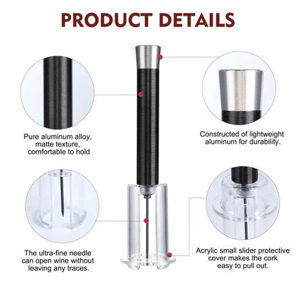 Supéria Air-Assist Wine Bottle Opener Set