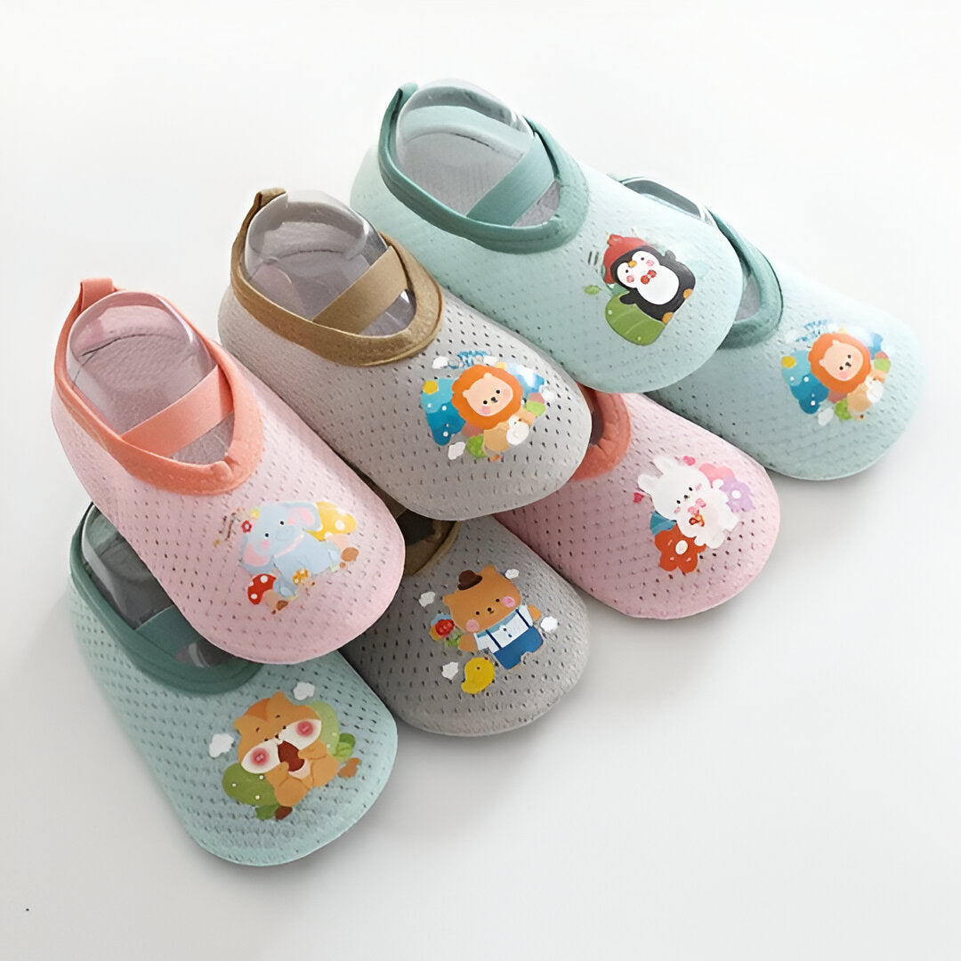Supéria Baby Cartoon Non-Slip Shoes