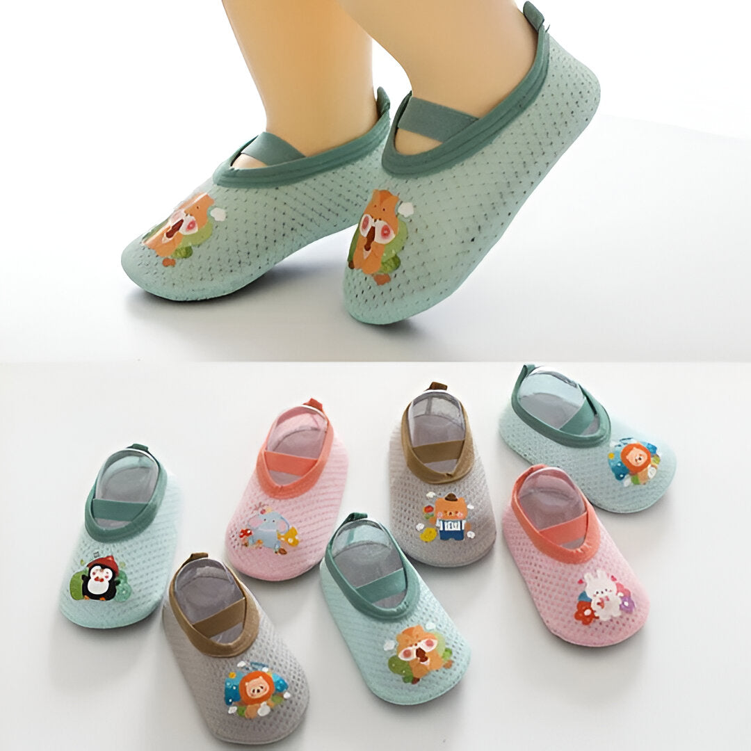 Supéria Baby Cartoon Non-Slip Shoes