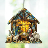 Supéria Nativity Scene Suncatcher