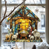 Supéria Nativity Scene Suncatcher