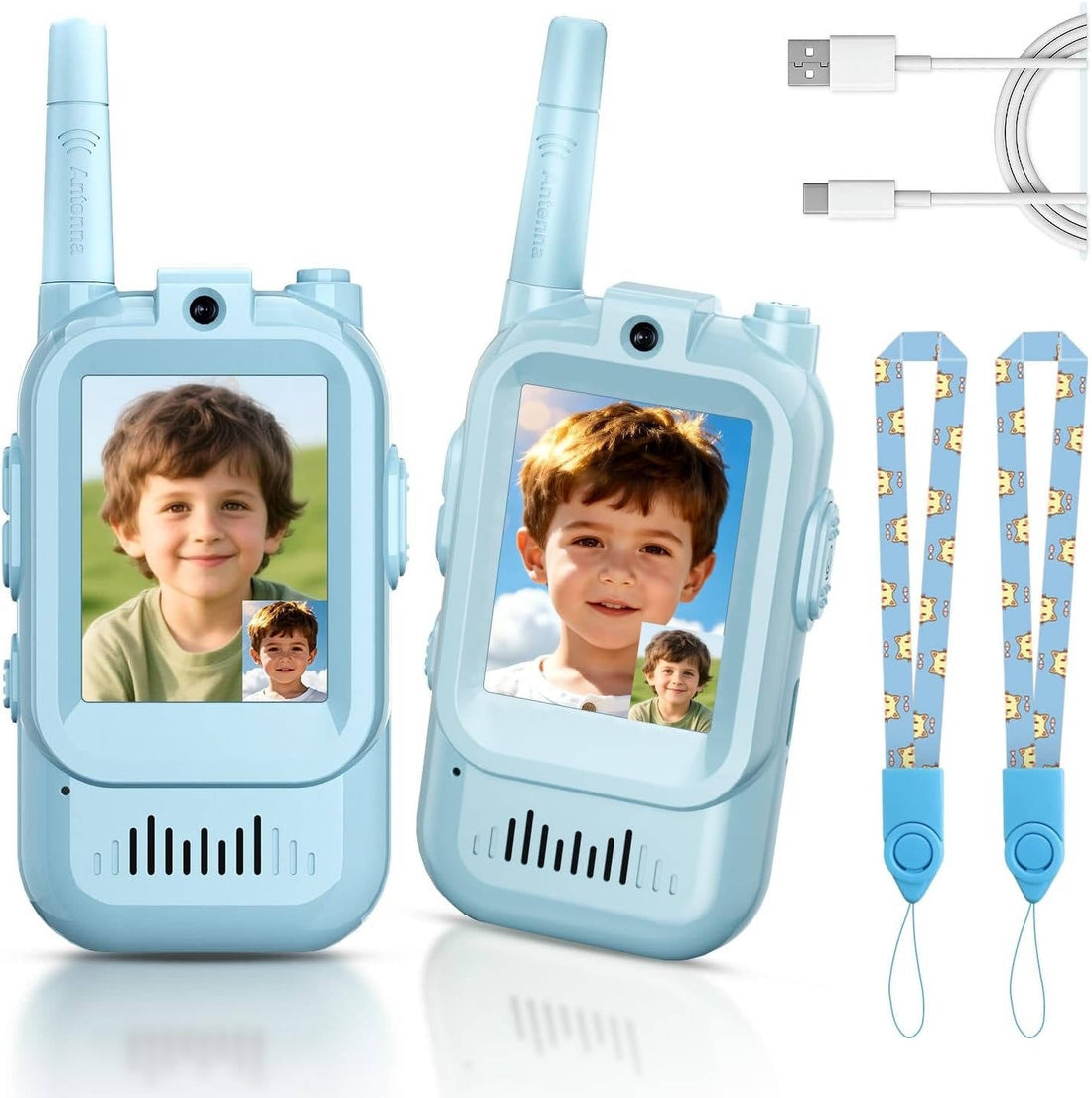 Supéria Kids Walkie Talkies Video 2-Set