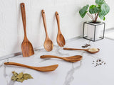 Supéria 6-Piece Wooden Utensils Set