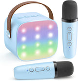 Supéria Mini Karaoke Machine with 2 Mics