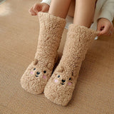 Supéria Kawaii Bear Fleece Warm Socks