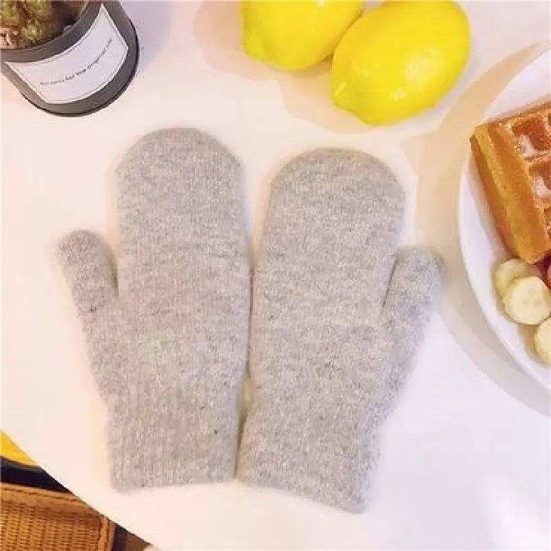 Supéria Cashmere Knit Winter Mittens