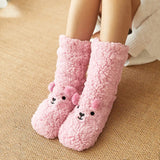 Supéria Kawaii Bear Fleece Warm Socks