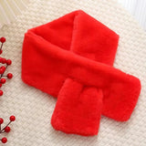 Supéria Faux Fur Cross Collar Winter Scarf