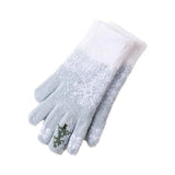 Supéria Festive Fleece Fingerless Gloves
